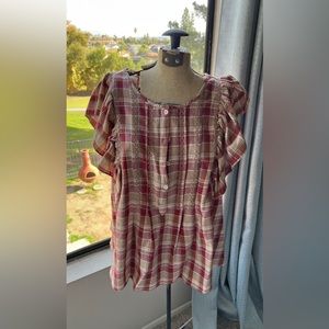 Max studio blouse